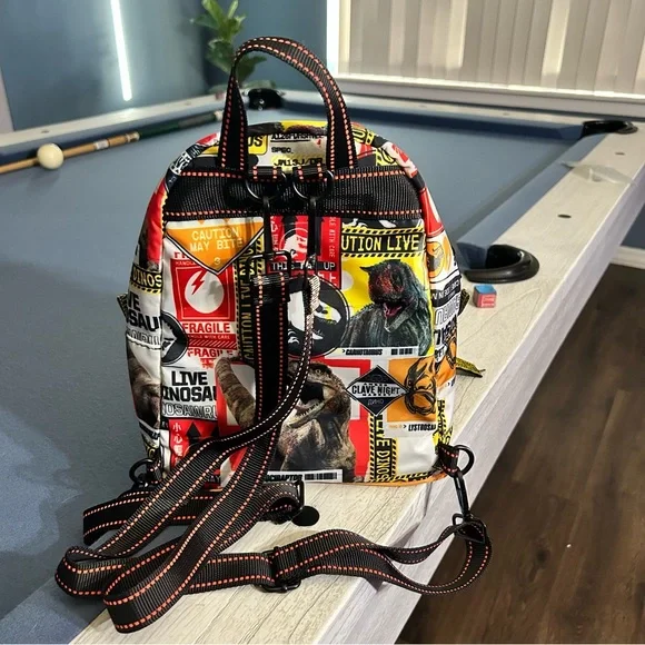 Jurassic World Dominion Universal Studios Parks JW3 Malta Mini Backpack NWOT - Picture 3 of 11